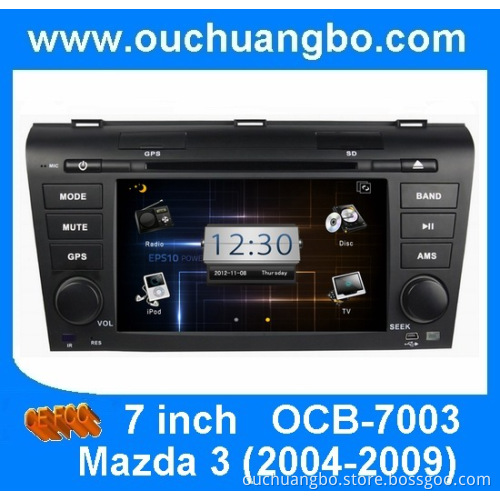 Ouchuangbo Car DVD Navi Multimedia Radio System Mazda 3(2004-2009)